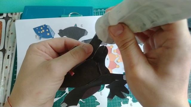 Черный Кот 🐱 из бумаги своими руками.