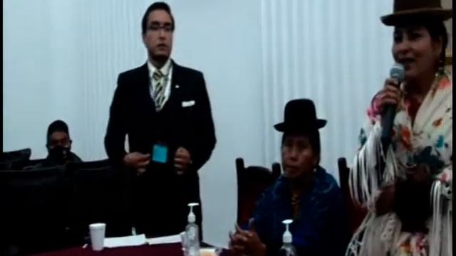 09/05/2022           LAS DIPUTADAS DEL MOVIMIENTO AL SOCIALISMO; BERTHA ACARAPI E HILDA  CONDORI