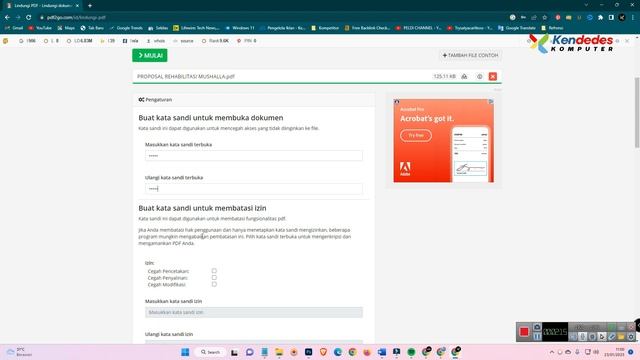 Cara Agar File PDF Tidak Bisa Di Edit Dan Di Copy Paste