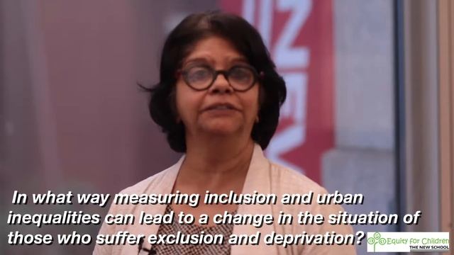 Tara Vishwanath From The World Bank Talks About Measuring Inclusion And Urban Inequalities.