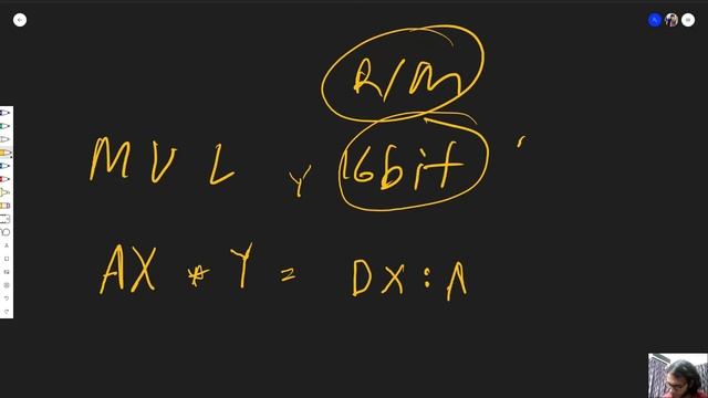 20. Multiplication Using EMU 8086