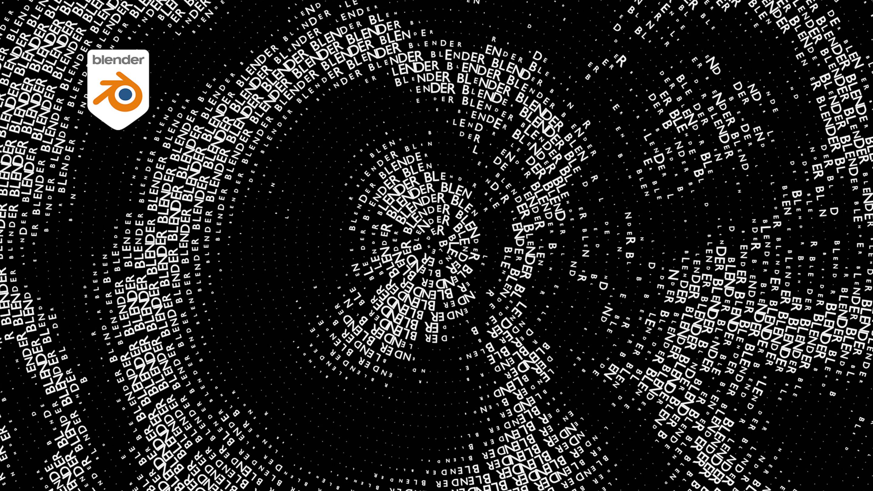 Кинетическая типографика в Blender | Geometry nodes