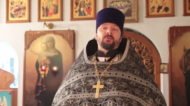 Проповедь протоиерея Евгения Капитанова