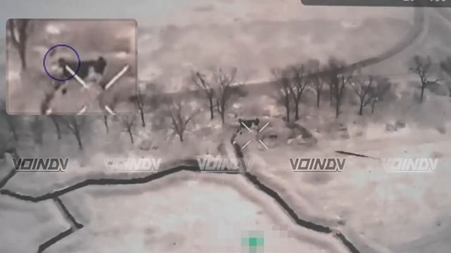 Артиллерийские расчеты 5 общевойсковой армии группировки "Восток" уничтожили