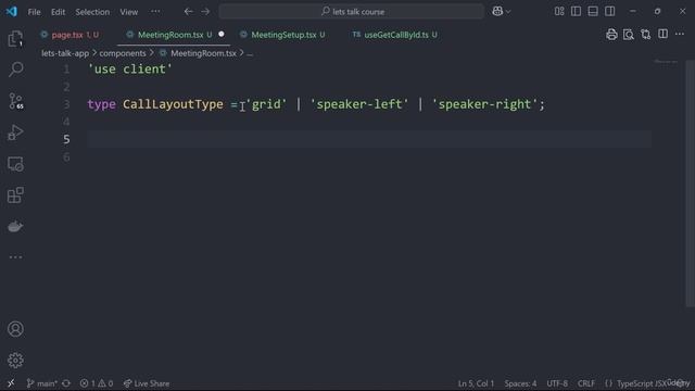 24 -Meeting setup and room
