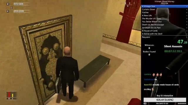 A House of Cards - 10x Speed - PRO/SA/SO - Hitman Blood Money