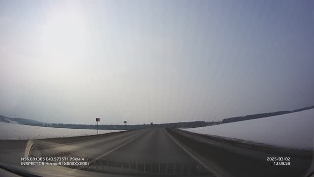Вся дорога Нижний Новгород - Ворсма за 20 мин