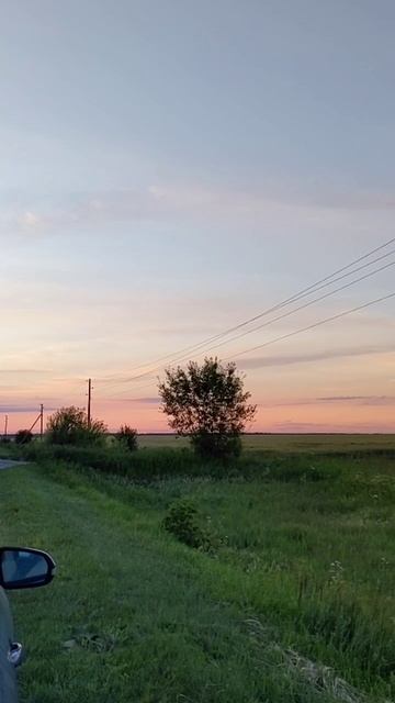 Закат в дороге