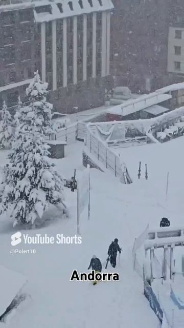 Горнолыжный курорт Андорра.Горы Пиренеи