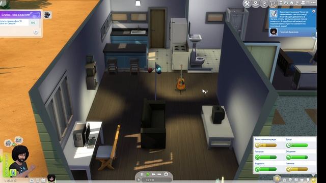 THE SIMS 4. Георгий писатель #12