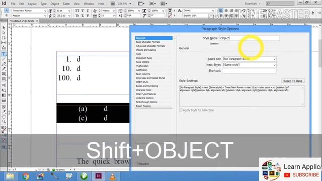 How to Make Paragraph Styles in InDesign | Paragraph Styles InDesign