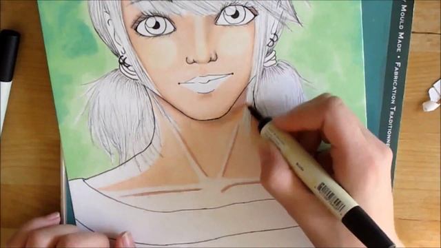 Promarker practice: My OC Jackie