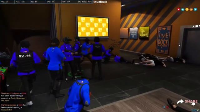 ROLE PLAY lifeinvader gta v raid