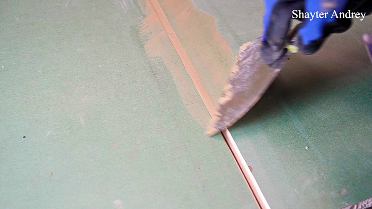 Как сделать один из самых прочных стыков гипсокартона!