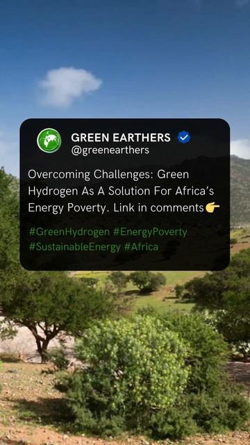 Empowering Africa: The Potential of Green Hydrogen as an Energy Solution