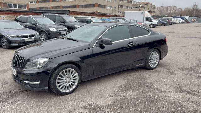В продаже Mercedes C180 купе, рестайлинг
