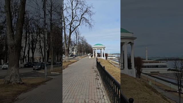 столица Золотого кольца России древний город Ярославль прогулка по старинным улицам