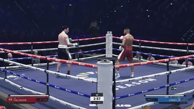 Джо Кальзаге против Роя Джонса младшего Лучший бокс Undisputed — реалистичный симулятор бокса  .