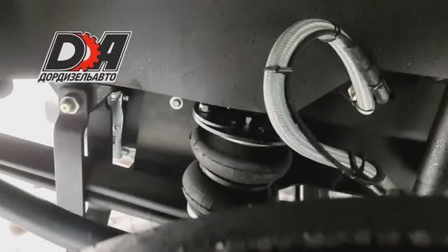 Передняя пневмоподвеска на Камазе это возможно??? Представляем вам пневмоподвеску на Камазе 4308!!!