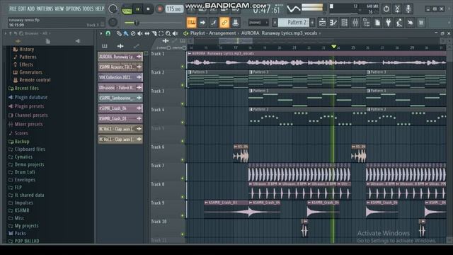 AURORA - Runaway REMIX Fl Studio *FREE FLP*  #Shorts