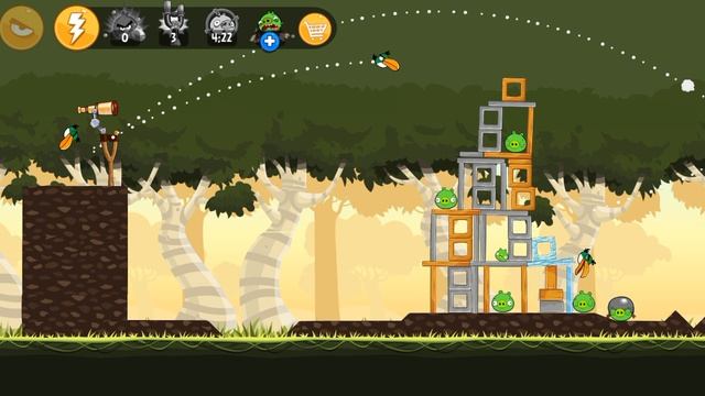 я играю в Angry Birds часть 9