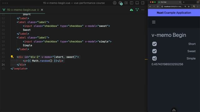 15 - How v-memo Works and When to Use It