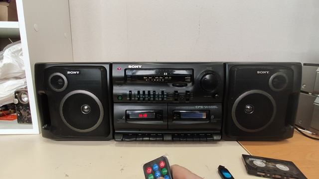 Sony CFS-W455L с Bluetooth/Usb/Microsd/Fm/Aux модулем