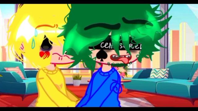 smoke on-песня (вроде правильно🙃) клоны сняли очки Вару но там цензура так что ему повезло..