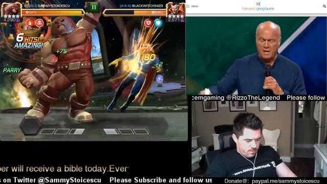 ARENA GUARDIANS OF ASGARDHARVEST CONCERT WITH GREG LAURIE \ GOD talk \ MCOC