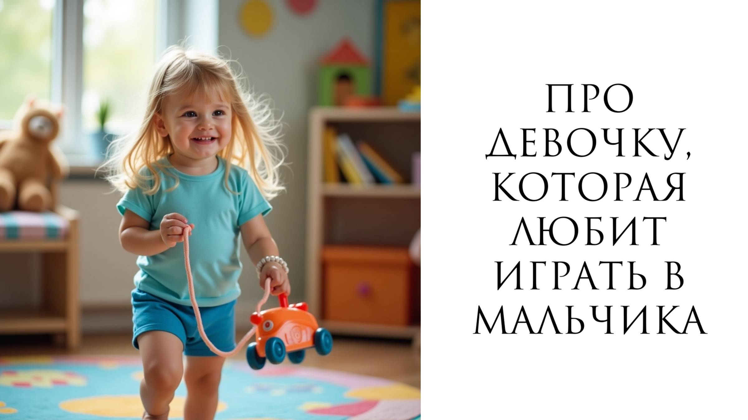 девочка любит играть в мальчика