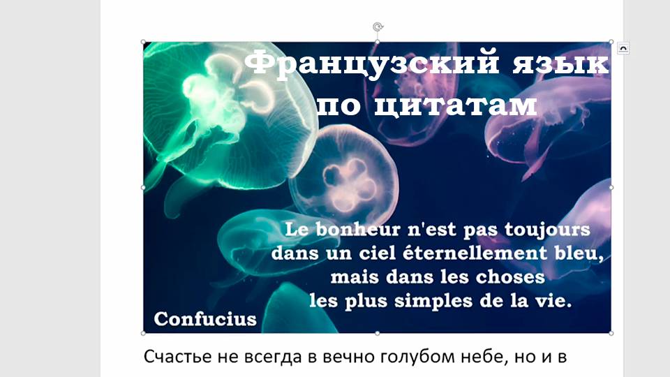 Французский язык по интересным цитатам, часть 8, в чем же счастье
