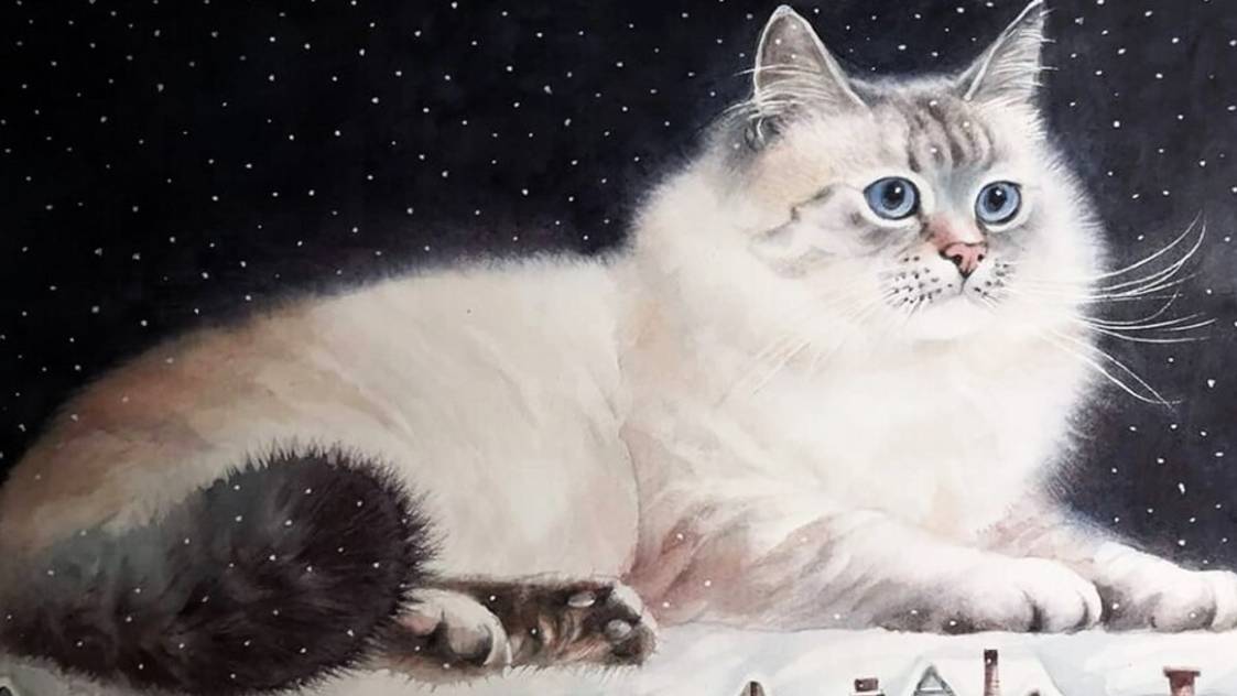 Кошки Татьяны Васильевны Хазовой, талантливой художницы
