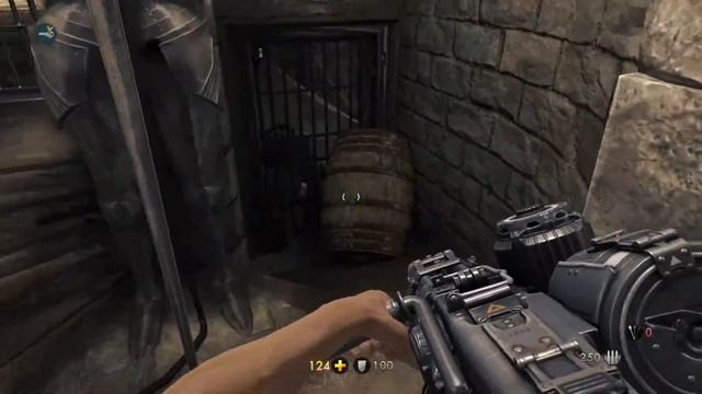 Wolfenstein The Old Blood Gameplay part 5 - Keep Gate (PC)