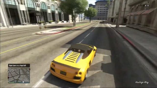 GTA 5 - ONLINE KILLING (CABRIO 9F)