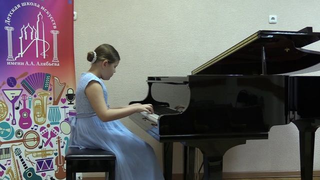 Черновав Маргарита  И.С.Бах Полонез