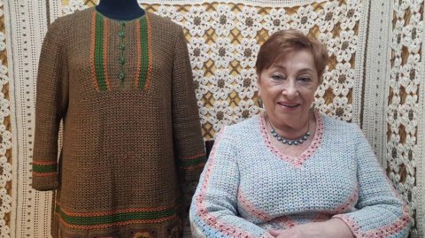 Платье "Яшма". Мастер-класс по вязанию крючком от О. С. Литвиной.