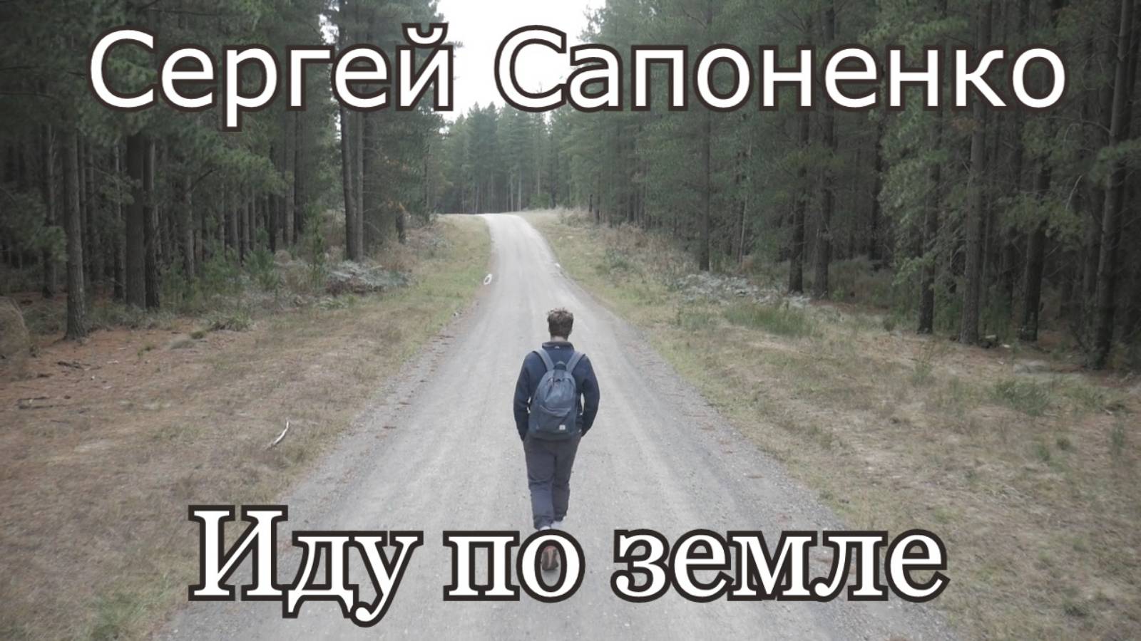 Сергей Сапоненко. стих  - "Иду по земле."