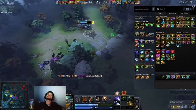 Carried by team | Escaping The Trench Dota 2 But Im Trench Player #1