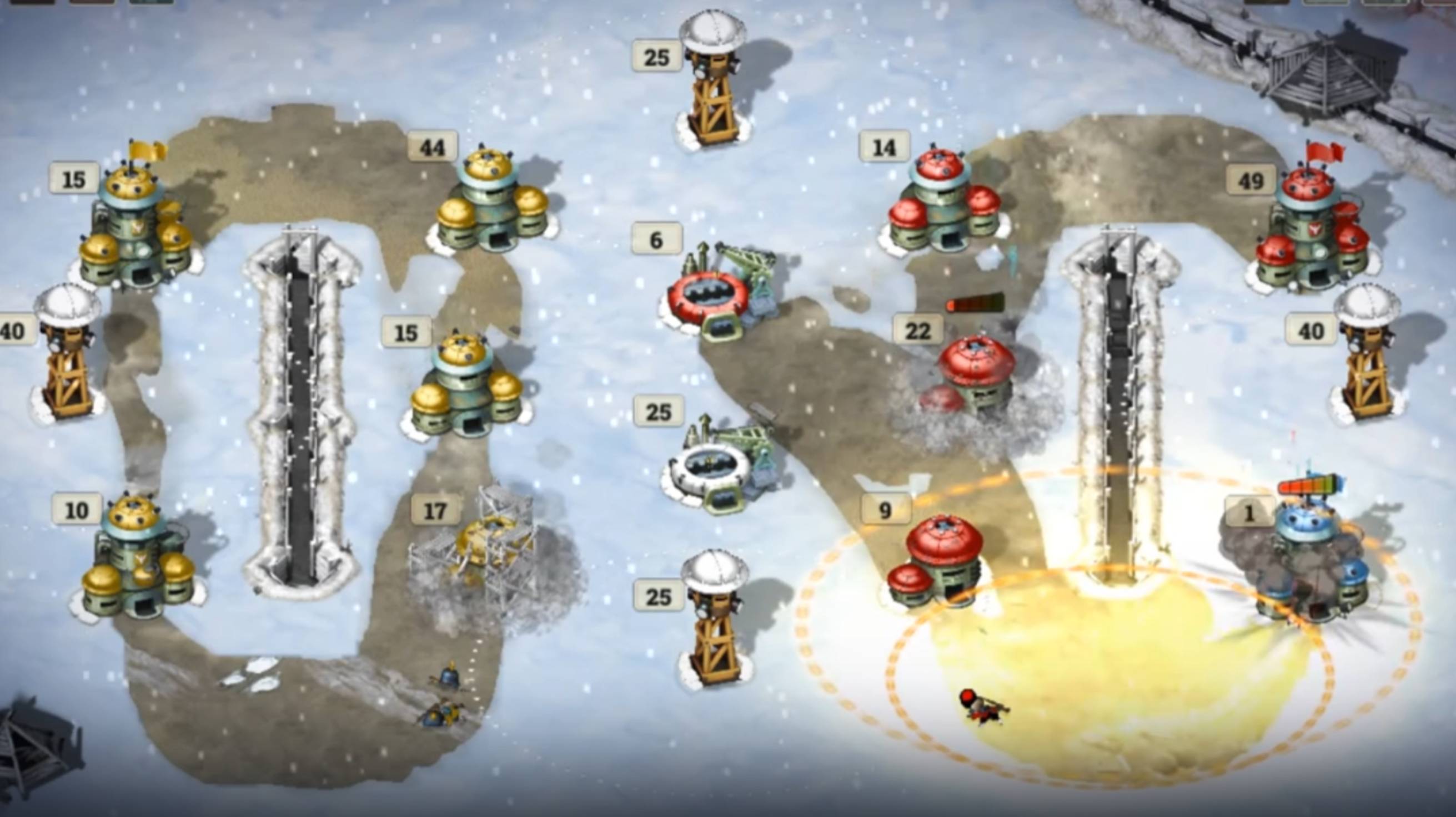 Bunker wars, quadro, Luisa 1 unit win!