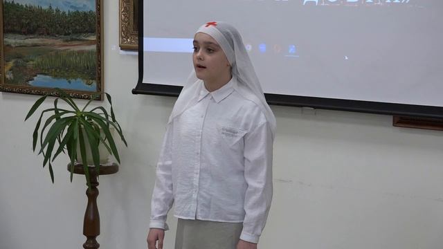 Ерохина Ева, 10 лет, воскресная школа Благовещенского собора г. Арсеньева - Сёстры милосердия
