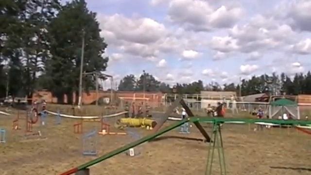 Аджилити. Лакошко Елена и Тара