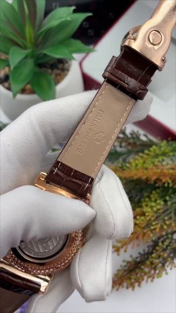 Часы Patek Philippe  механические с автоподзаводом с хронографом и двойным календарем