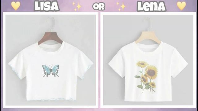 LISA OR LENA 💖 GIRL`S SUMMER STYLE #49 Which one is your fav?💖