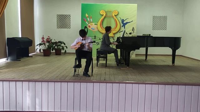 Ауменов Айнур учащийся МБУДО "ДШИ" г. Гая
