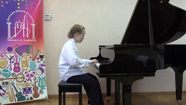 Алимова Арина К.М. Вебер Сонатина