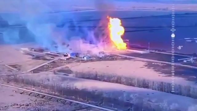 ВСУ ударили по газовой станции «Суджа», на объекте начался пожар