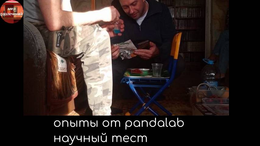 опыты от pandalab научный тест
