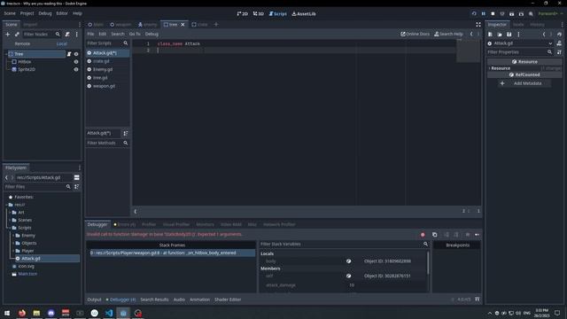 Классы в Godot 4