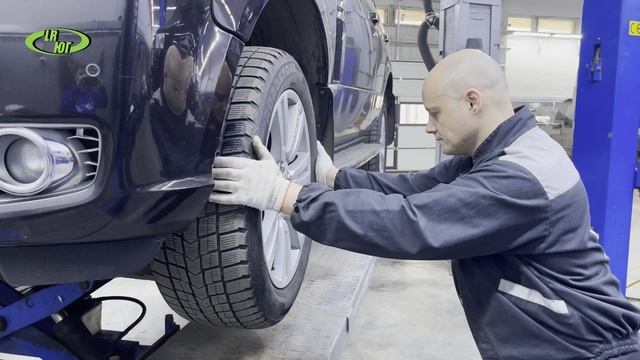 Диагностика подвески Range Rover Vogue