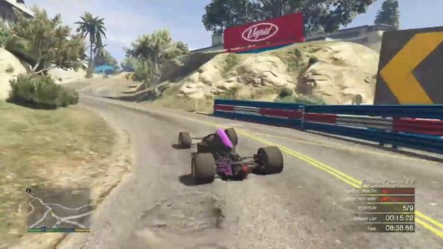 GTA Online Open Wheel Race GamePlay